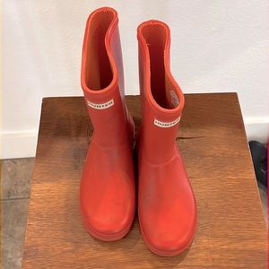 Hunter rain boots